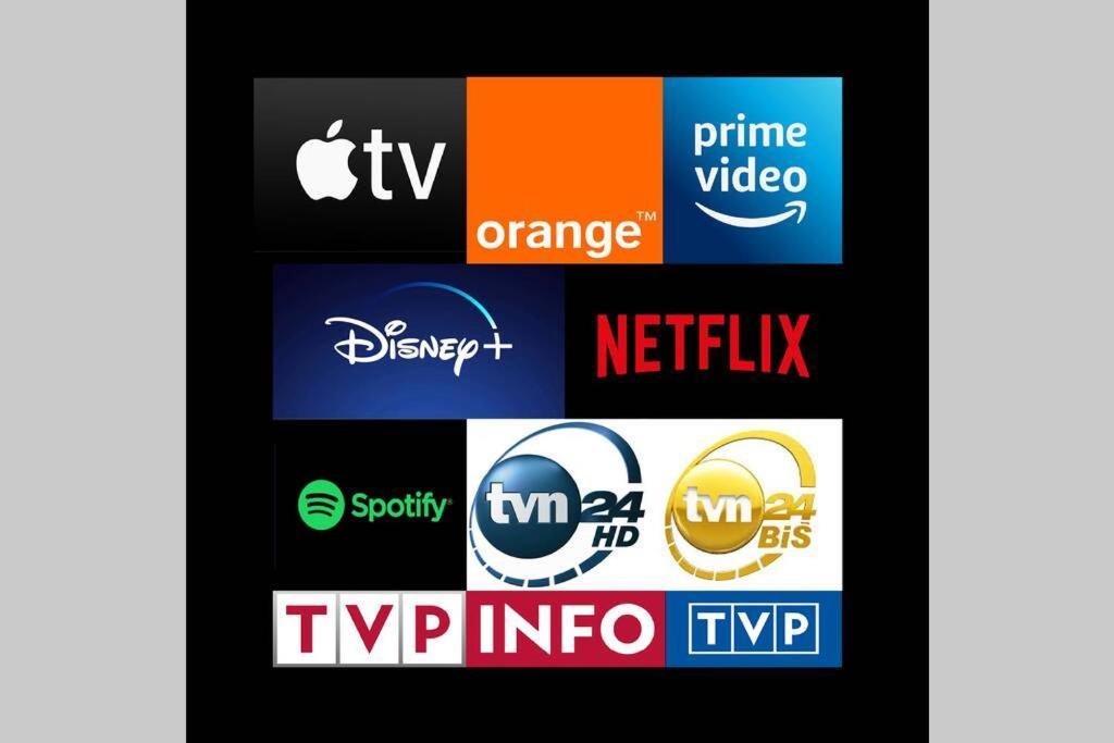 Ferienwohnung Gold 3 Metro X2 Wifi 300 Mbs 60'Tv Netflix Hbo Appletv+ Warschau Exterior foto