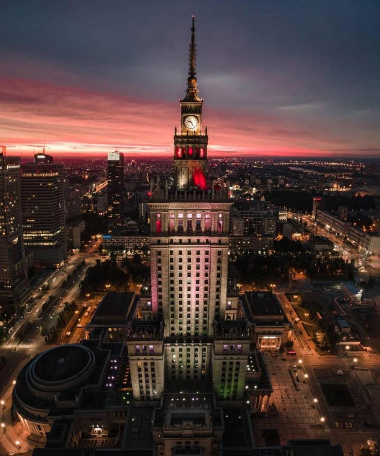Ferienwohnung Gold 3 Metro X2 Wifi 300 Mbs 60'Tv Netflix Hbo Appletv+ Warschau Exterior foto