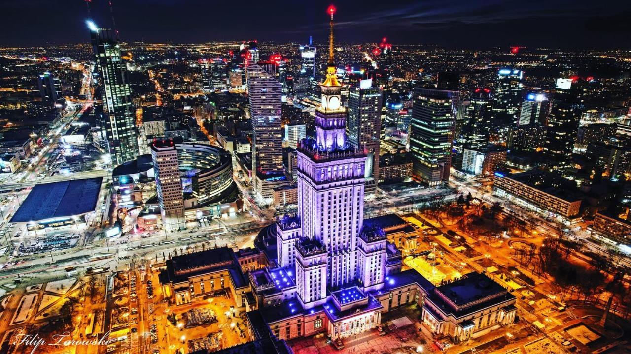 Ferienwohnung Gold 3 Metro X2 Wifi 300 Mbs 60'Tv Netflix Hbo Appletv+ Warschau Exterior foto
